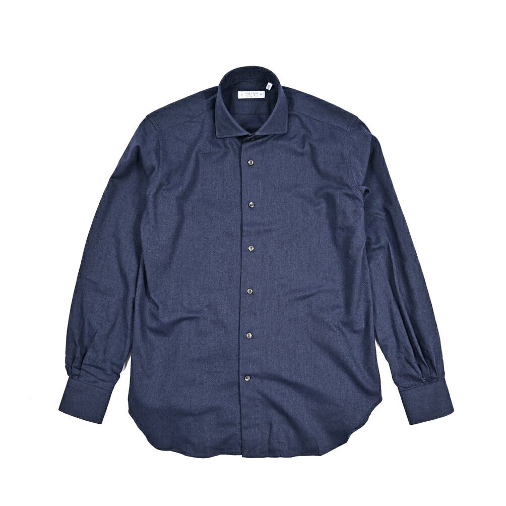 25 - 26AW ORIAN Vintage Classic コットン100% ホリゾンタルカラードレスシャツ｜432264-38｜GUARDAROBA MILANO OFFICIAL STORE