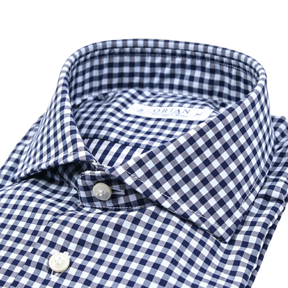 25 - 26AW ORIAN Vintage Classic コットン100% ホリゾンタルカラードレスシャツ｜432292-38｜GUARDAROBA MILANO OFFICIAL STORE