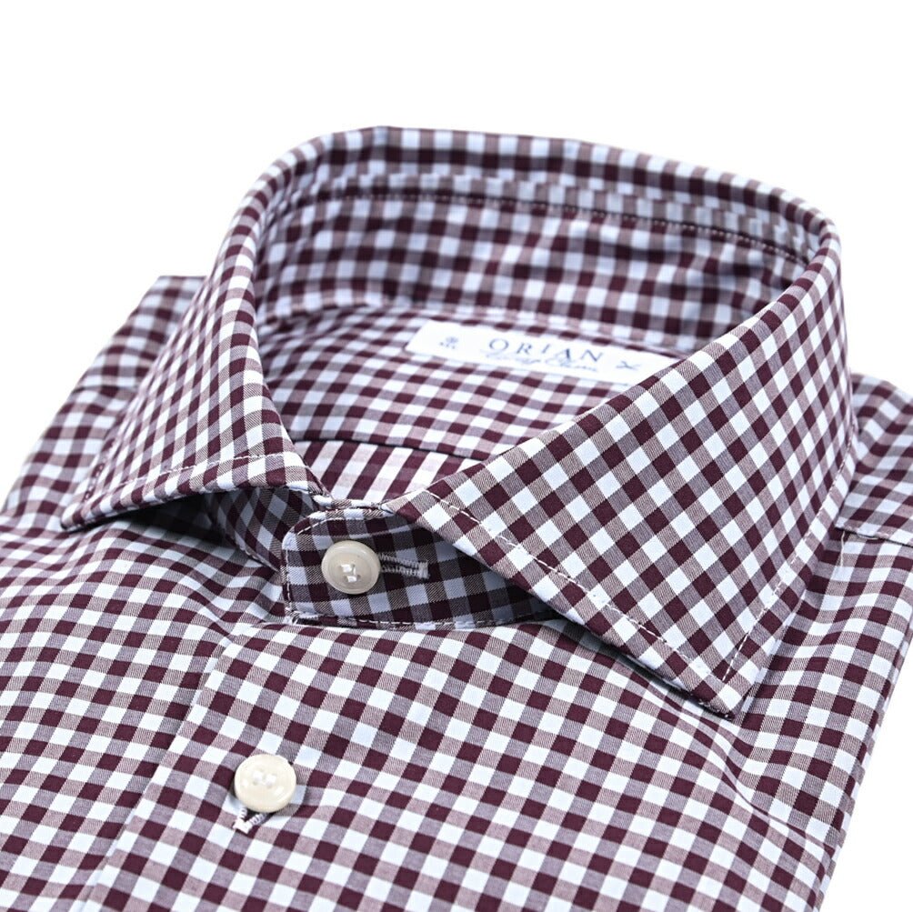 25 - 26AW ORIAN Vintage Classic コットン100% ホリゾンタルカラードレスシャツ｜432323-38｜GUARDAROBA MILANO OFFICIAL STORE