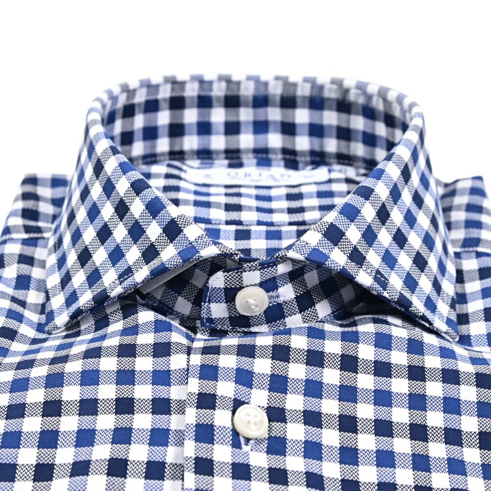 25 - 26AW ORIAN Vintage Classic コットン100% ホリゾンタルカラードレスシャツ｜432346-38｜GUARDAROBA MILANO OFFICIAL STORE