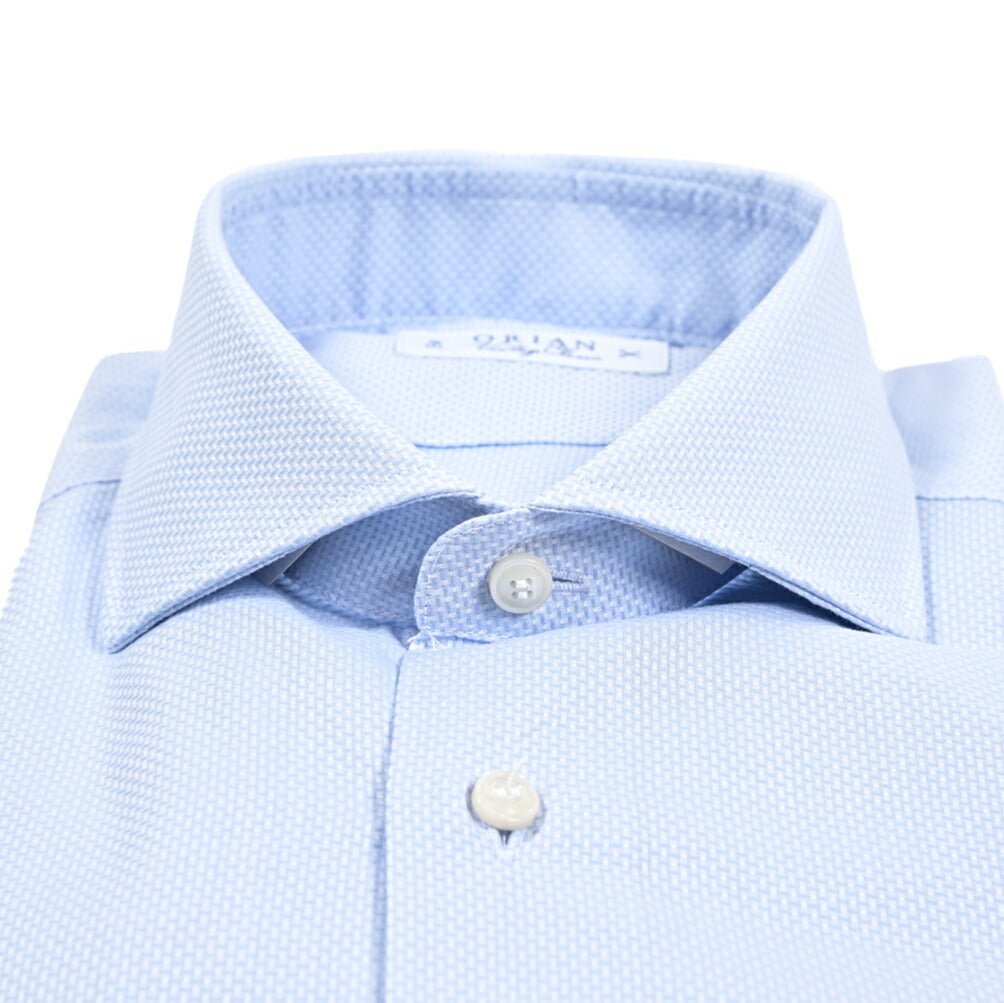 25 - 26AW ORIAN Vintage Classic コットン100% ホリゾンタルカラードレスシャツ｜432389-38｜GUARDAROBA MILANO OFFICIAL STORE