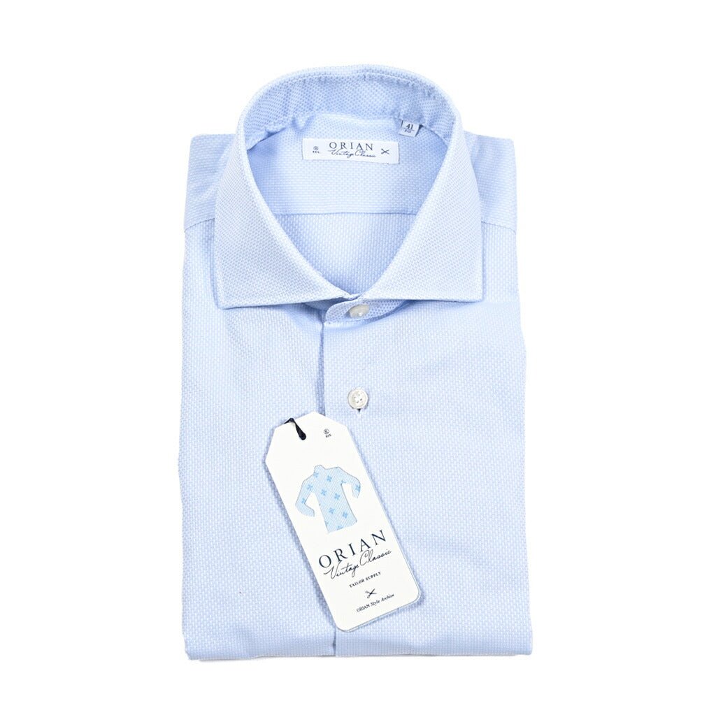 25 - 26AW ORIAN Vintage Classic コットン100% ホリゾンタルカラードレスシャツ｜432389-38｜GUARDAROBA MILANO OFFICIAL STORE