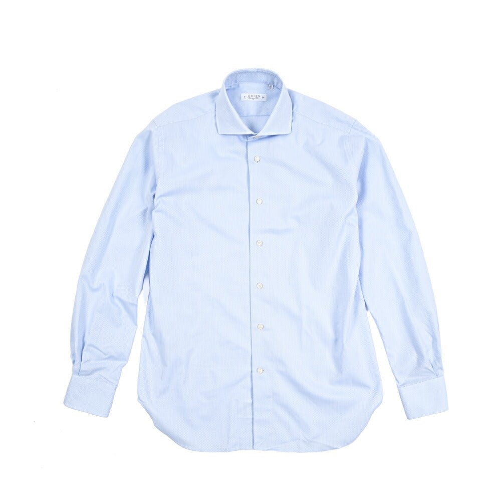 25 - 26AW ORIAN Vintage Classic コットン100% ホリゾンタルカラードレスシャツ｜432389-38｜GUARDAROBA MILANO OFFICIAL STORE