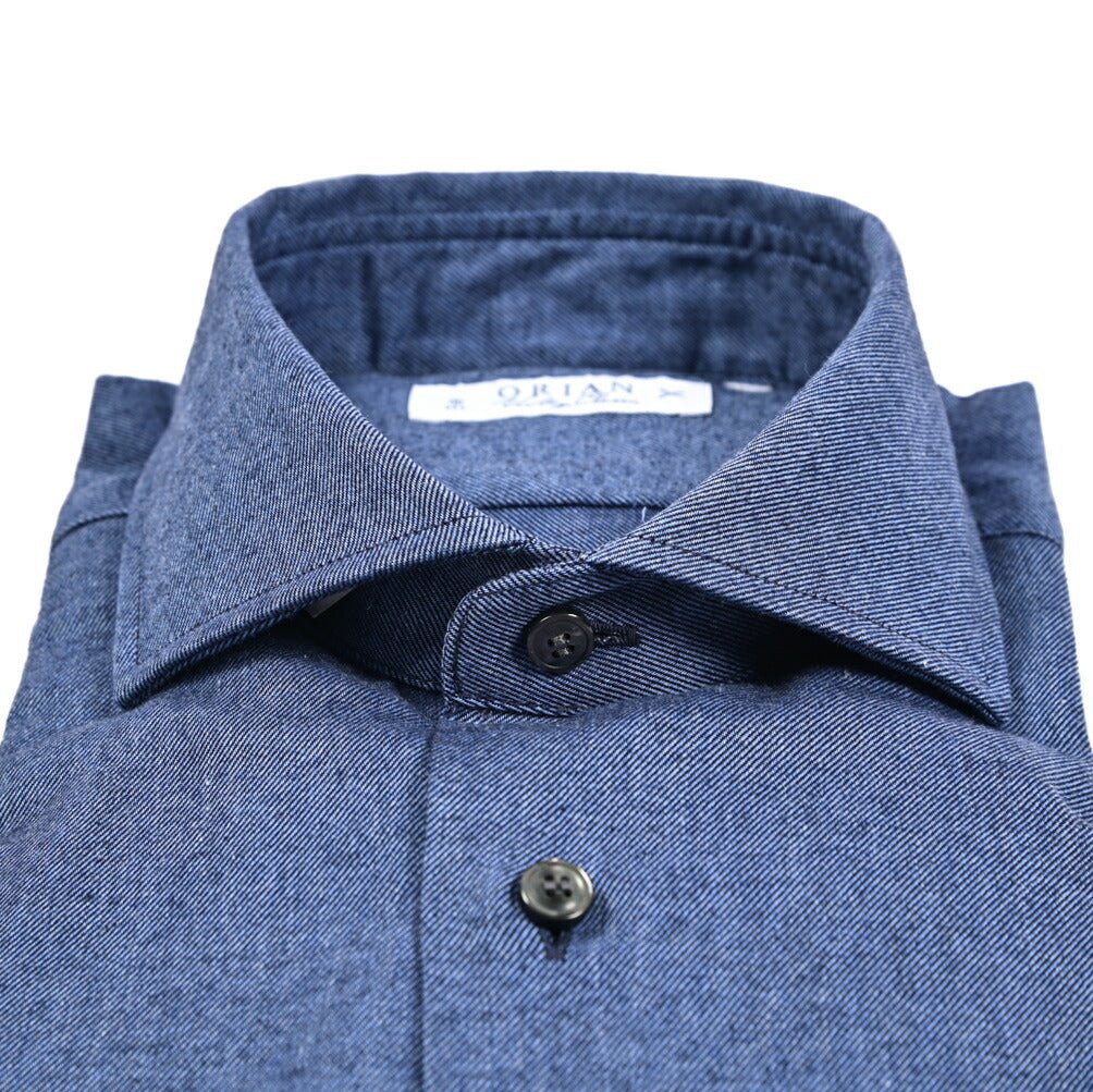 25 - 26AW ORIAN Vintage Classic コットン100% ホリゾンタルカラードレスシャツ｜432411-38｜GUARDAROBA MILANO OFFICIAL STORE