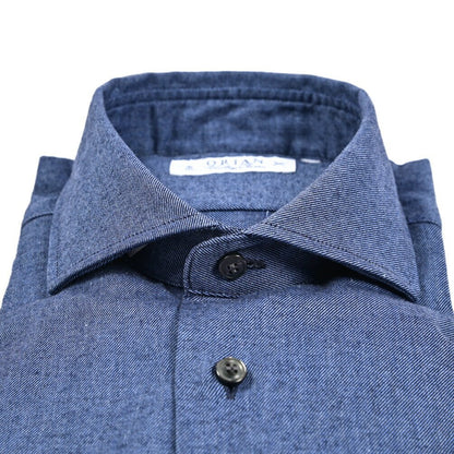 25 - 26AW ORIAN Vintage Classic コットン100% ホリゾンタルカラードレスシャツ｜432411-38｜GUARDAROBA MILANO OFFICIAL STORE