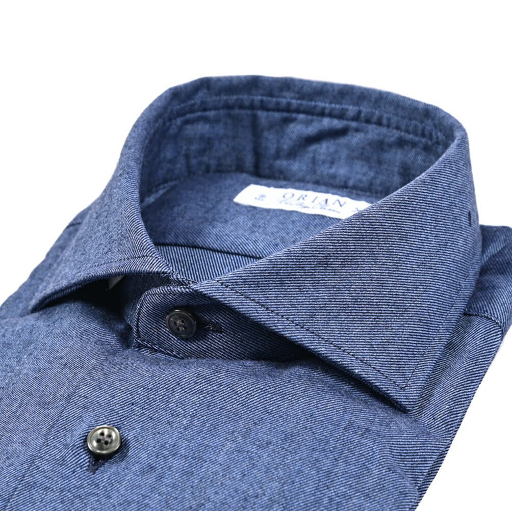 25 - 26AW ORIAN Vintage Classic コットン100% ホリゾンタルカラードレスシャツ｜432411-38｜GUARDAROBA MILANO OFFICIAL STORE