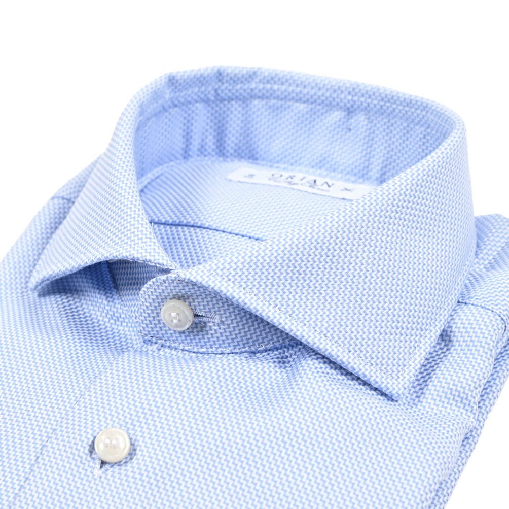 25 - 26AW ORIAN Vintage Classic コットン100% ホリゾンタルカラードレスシャツ｜432436-38｜GUARDAROBA MILANO OFFICIAL STORE