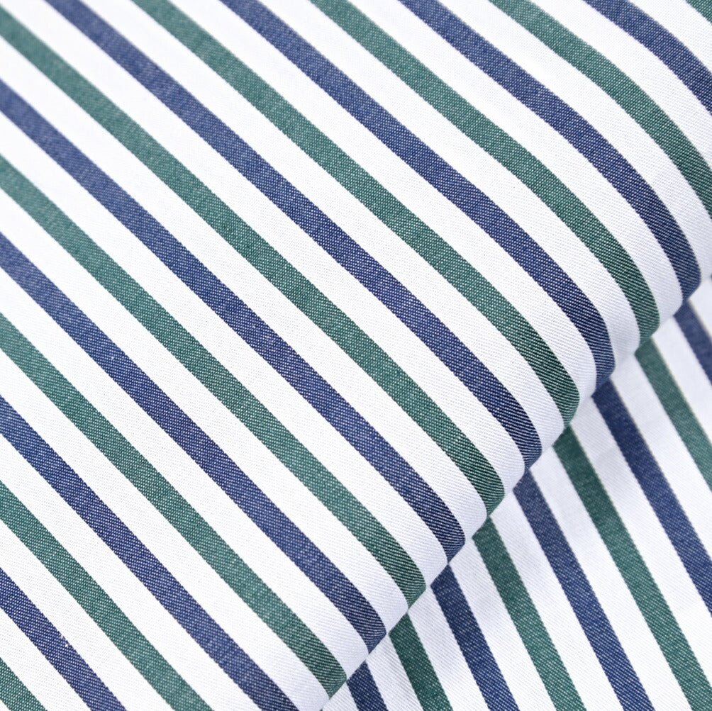 25 - 26AW ORIAN Vintage Classic コットン100% ホリゾンタルカラードレスシャツ｜432471-38｜GUARDAROBA MILANO OFFICIAL STORE