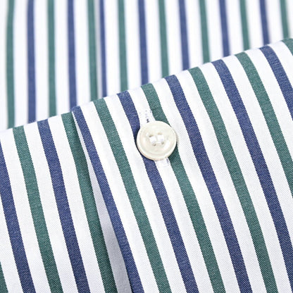 25 - 26AW ORIAN Vintage Classic コットン100% ホリゾンタルカラードレスシャツ｜432471-38｜GUARDAROBA MILANO OFFICIAL STORE