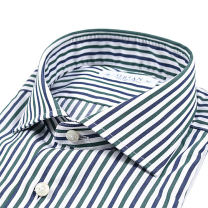 25 - 26AW ORIAN Vintage Classic コットン100% ホリゾンタルカラードレスシャツ｜432471-38｜GUARDAROBA MILANO OFFICIAL STORE