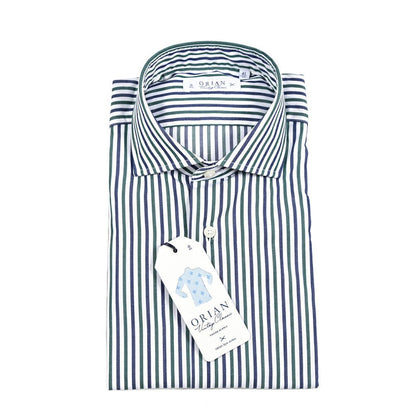 25 - 26AW ORIAN Vintage Classic コットン100% ホリゾンタルカラードレスシャツ｜432471-38｜GUARDAROBA MILANO OFFICIAL STORE