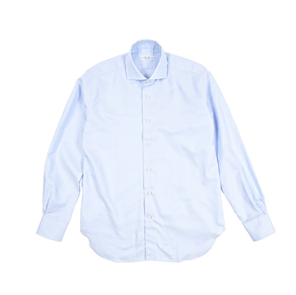 25 - 26AW ORIAN Vintage Classic コットン100% ホリゾンタルカラードレスシャツ｜432491-38｜GUARDAROBA MILANO OFFICIAL STORE