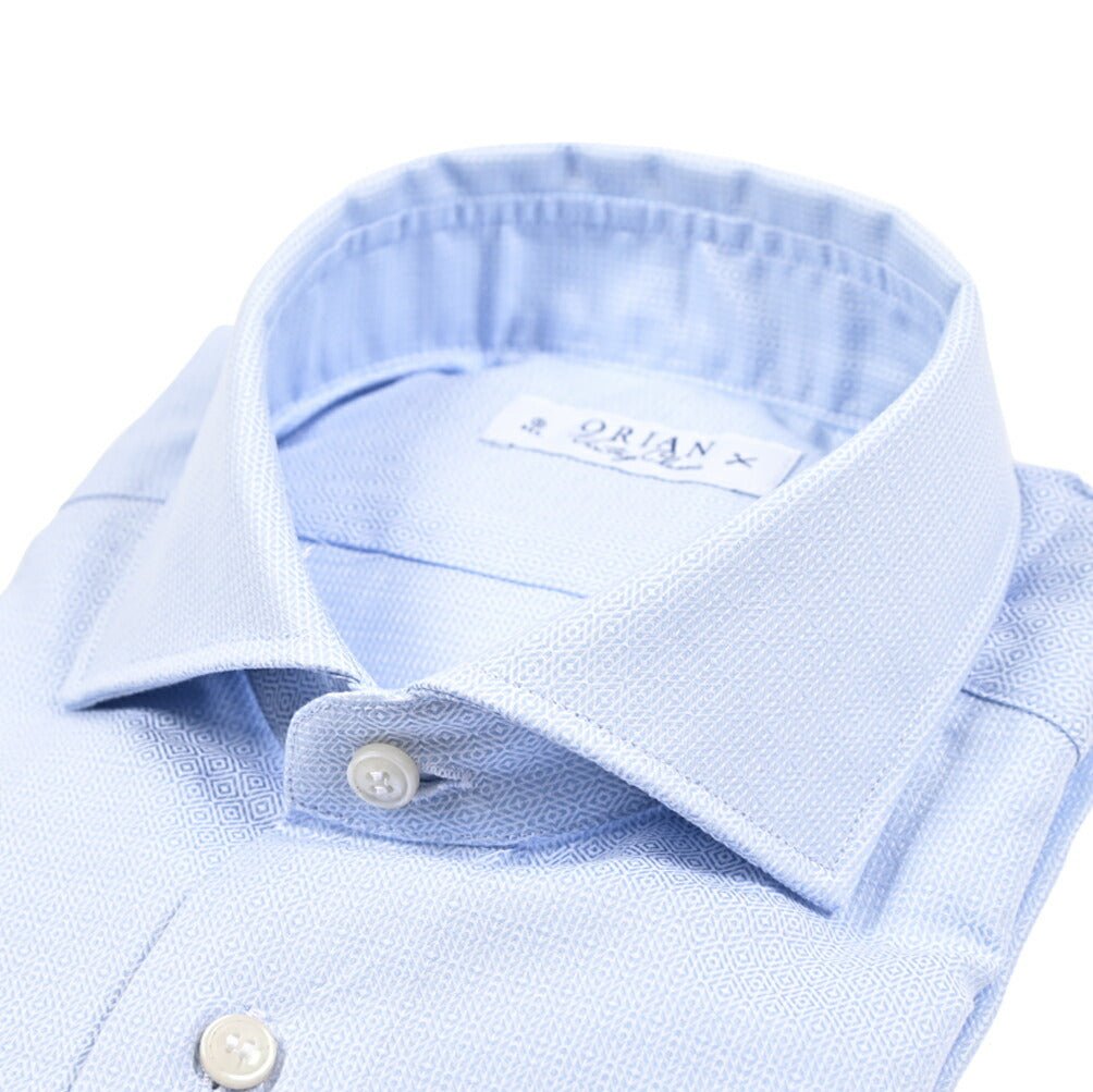 25 - 26AW ORIAN Vintage Classic コットン100% ホリゾンタルカラードレスシャツ｜432491-38｜GUARDAROBA MILANO OFFICIAL STORE