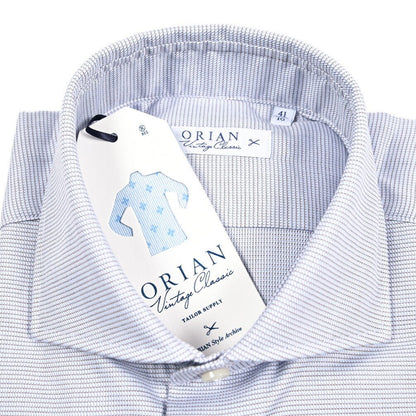 25 - 26AW ORIAN Vintage Classic コットン100% ホリゾンタルカラードレスシャツ｜432519-38｜GUARDAROBA MILANO OFFICIAL STORE