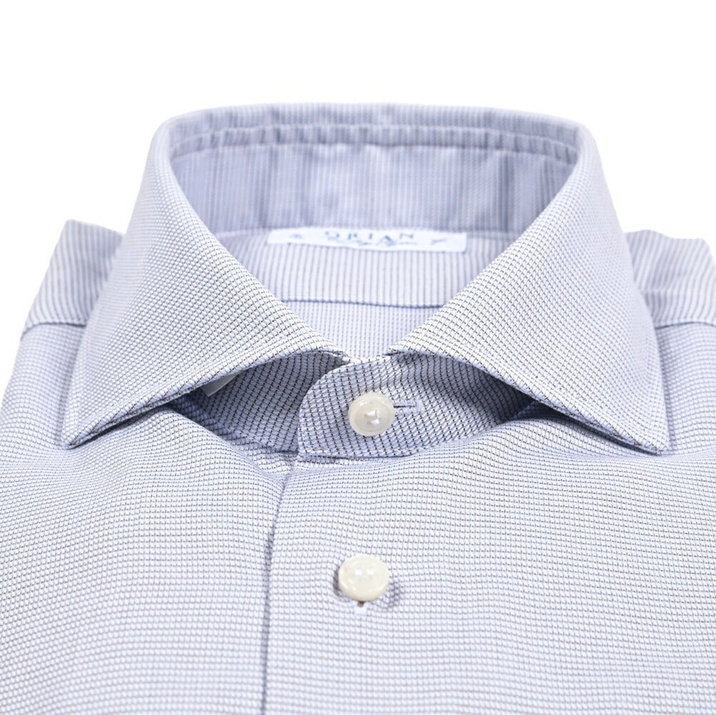 25 - 26AW ORIAN Vintage Classic コットン100% ホリゾンタルカラードレスシャツ｜432519-38｜GUARDAROBA MILANO OFFICIAL STORE