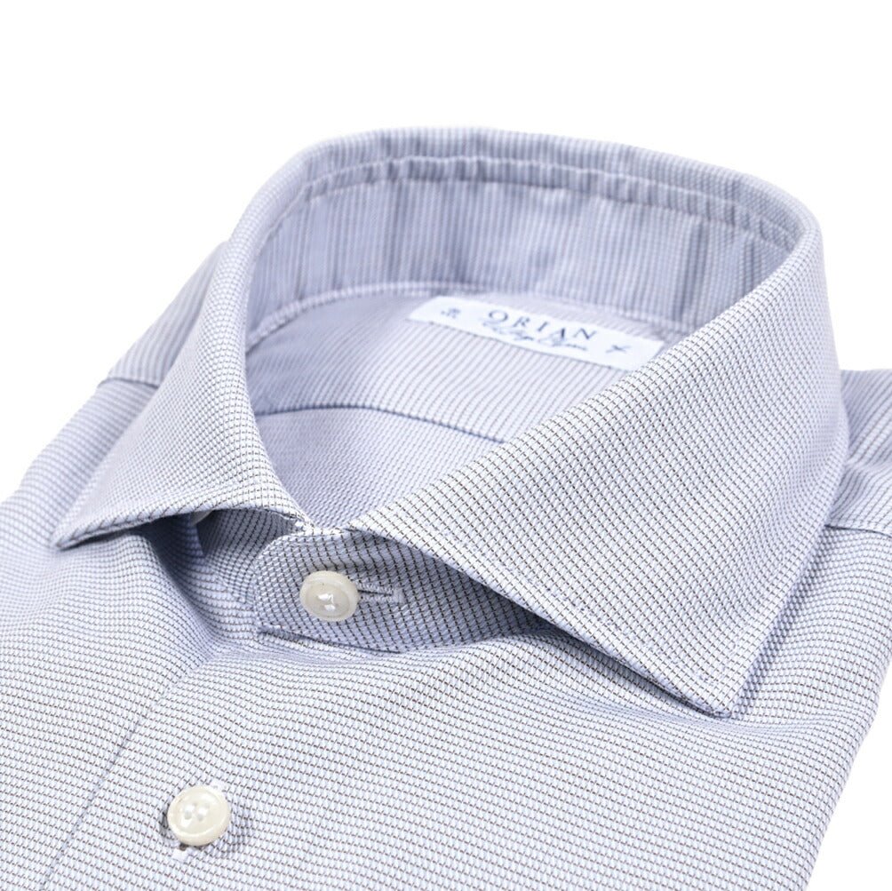 25 - 26AW ORIAN Vintage Classic コットン100% ホリゾンタルカラードレスシャツ｜432519-38｜GUARDAROBA MILANO OFFICIAL STORE