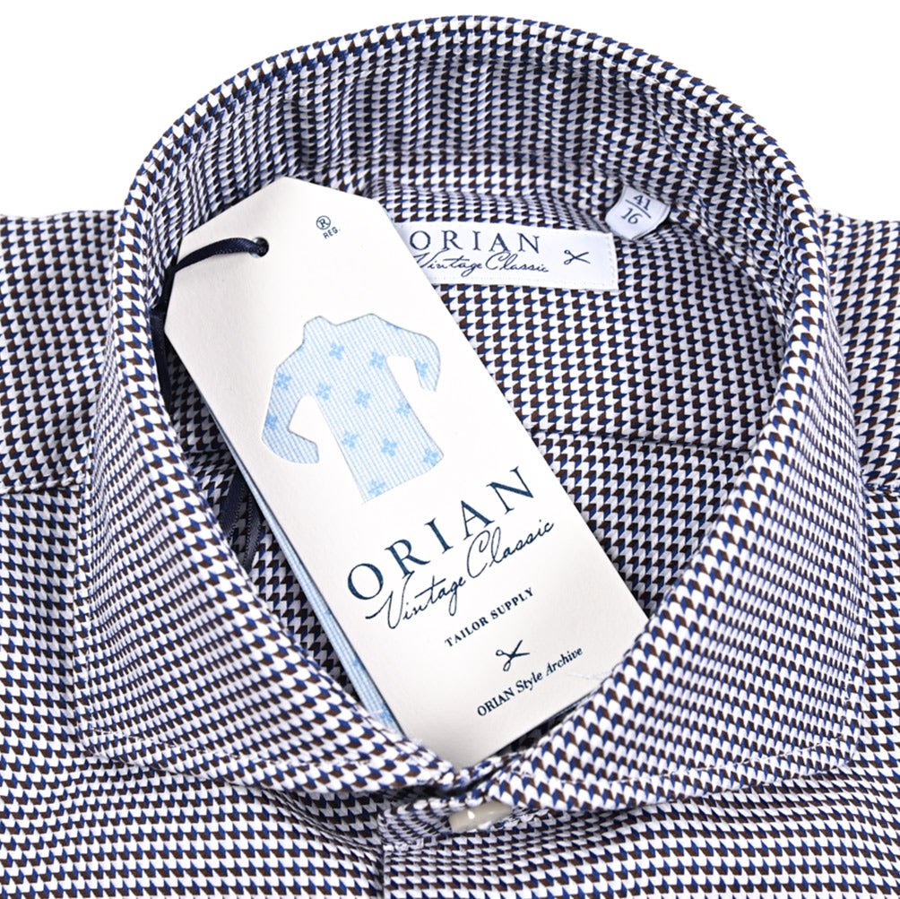 25 - 26AW ORIAN Vintage Classic コットン100% ホリゾンタルカラードレスシャツ｜432544-38｜GUARDAROBA MILANO OFFICIAL STORE