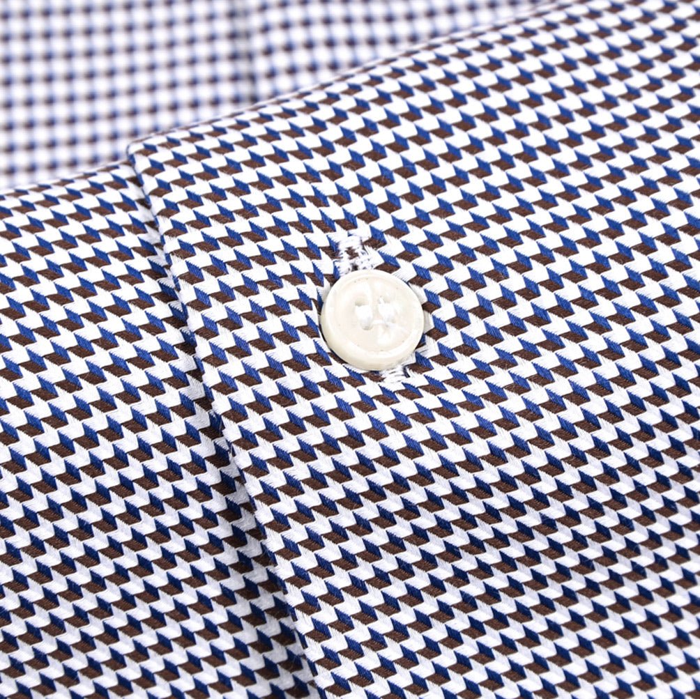 25 - 26AW ORIAN Vintage Classic コットン100% ホリゾンタルカラードレスシャツ｜432544-38｜GUARDAROBA MILANO OFFICIAL STORE