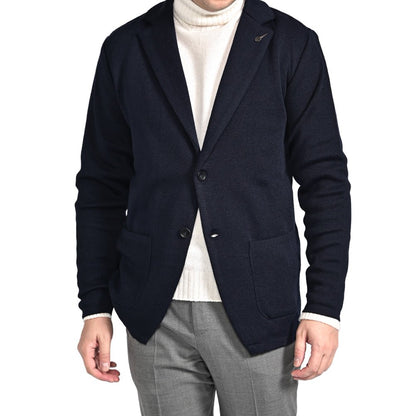 25 - 26AW PAOLONI ヴァージンウール 2Bシングルニットジャケット｜427402-44｜GUARDAROBA MILANO OFFICIAL STORE