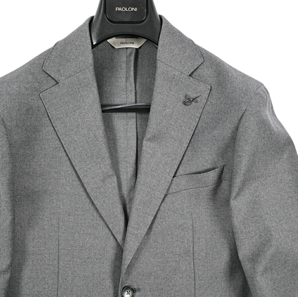 25 - 26AW PAOLONI ヴァージンウール 2Bシングルテーラードスーツ｜427461-44｜GUARDAROBA MILANO OFFICIAL STORE