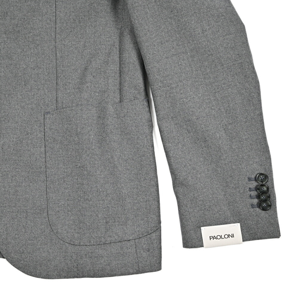 25 - 26AW PAOLONI ヴァージンウール 2Bシングルテーラードスーツ｜427461-44｜GUARDAROBA MILANO OFFICIAL STORE