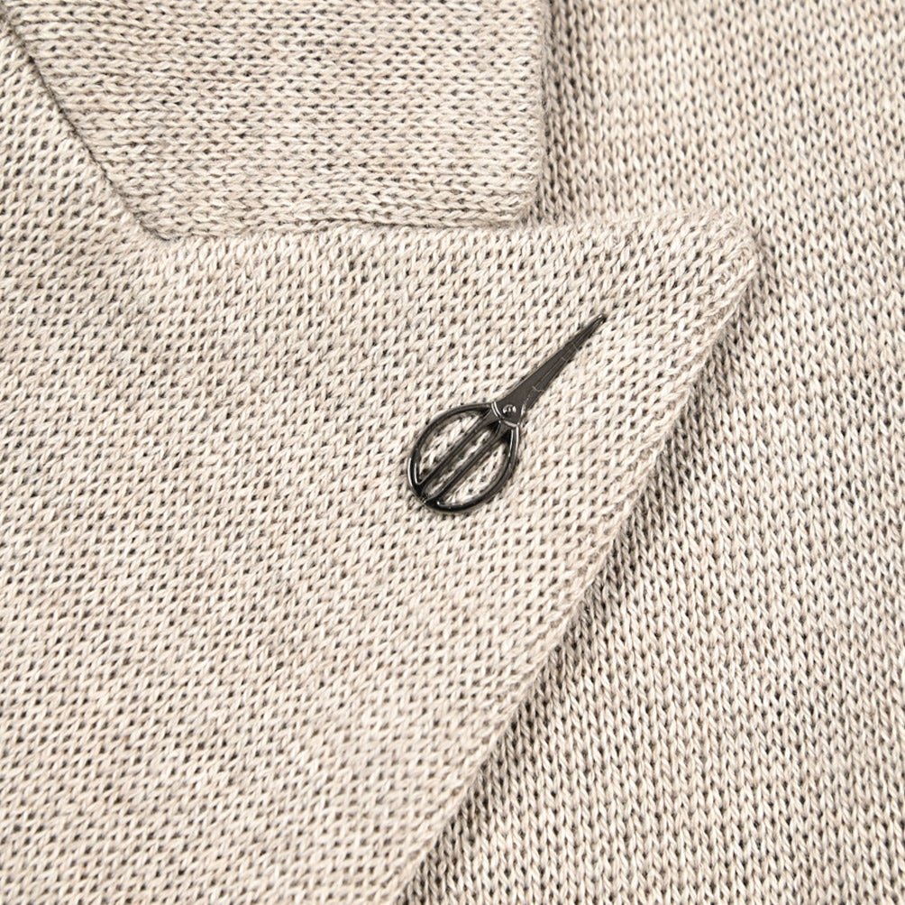 25 - 26AW PAOLONI ヴァージンウール 4Bダブルニットジャケット｜427417-44｜GUARDAROBA MILANO OFFICIAL STORE