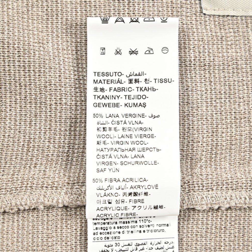 25 - 26AW PAOLONI ヴァージンウール 4Bダブルニットジャケット｜427417-44｜GUARDAROBA MILANO OFFICIAL STORE