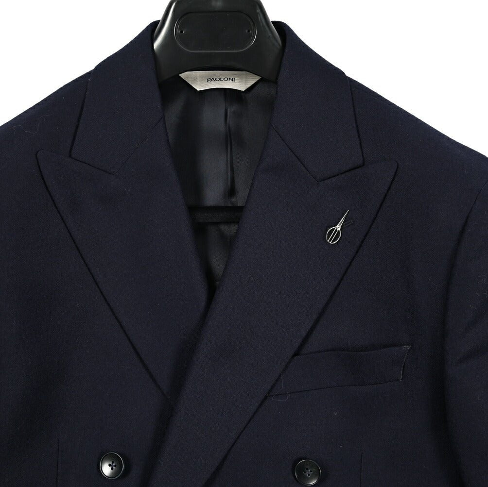 25 - 26AW PAOLONI ヴァージンウール 6Bダブルテーラードスーツ｜427443-44｜GUARDAROBA MILANO OFFICIAL STORE