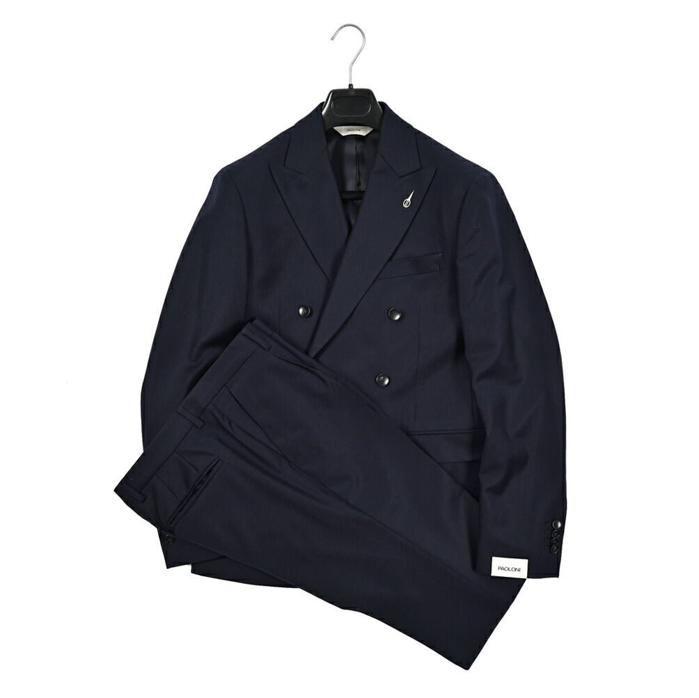 25 - 26AW PAOLONI ヴァージンウール 6Bダブルテーラードスーツ｜427443-44｜GUARDAROBA MILANO OFFICIAL STORE
