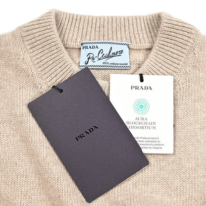 25 - 26AW PRADA GIROCOLLO カシミヤ ニットセーター クルーネック ミドルゲージ 長袖 カシミヤ100%｜435344-46｜GUARDAROBA MILANO OFFICIAL STORE