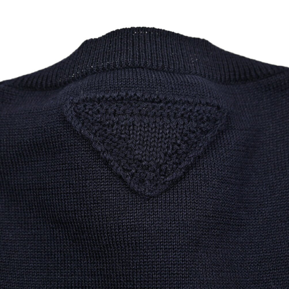 25 - 26AW PRADA GIROCOLLO ニットセーター クルーネック ミドルゲージ 長袖 ヴァージンウール｜435348-46｜GUARDAROBA MILANO OFFICIAL STORE