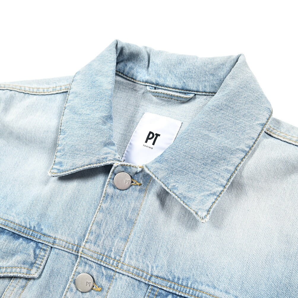 SALE｜PT TORINO コットン100%デニムジャケット Gジャン / メンズ
