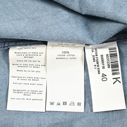 25 - 26AW PT TORINO コットン100%デニムシャツ｜430632｜GUARDAROBA MILANO OFFICIAL STORE