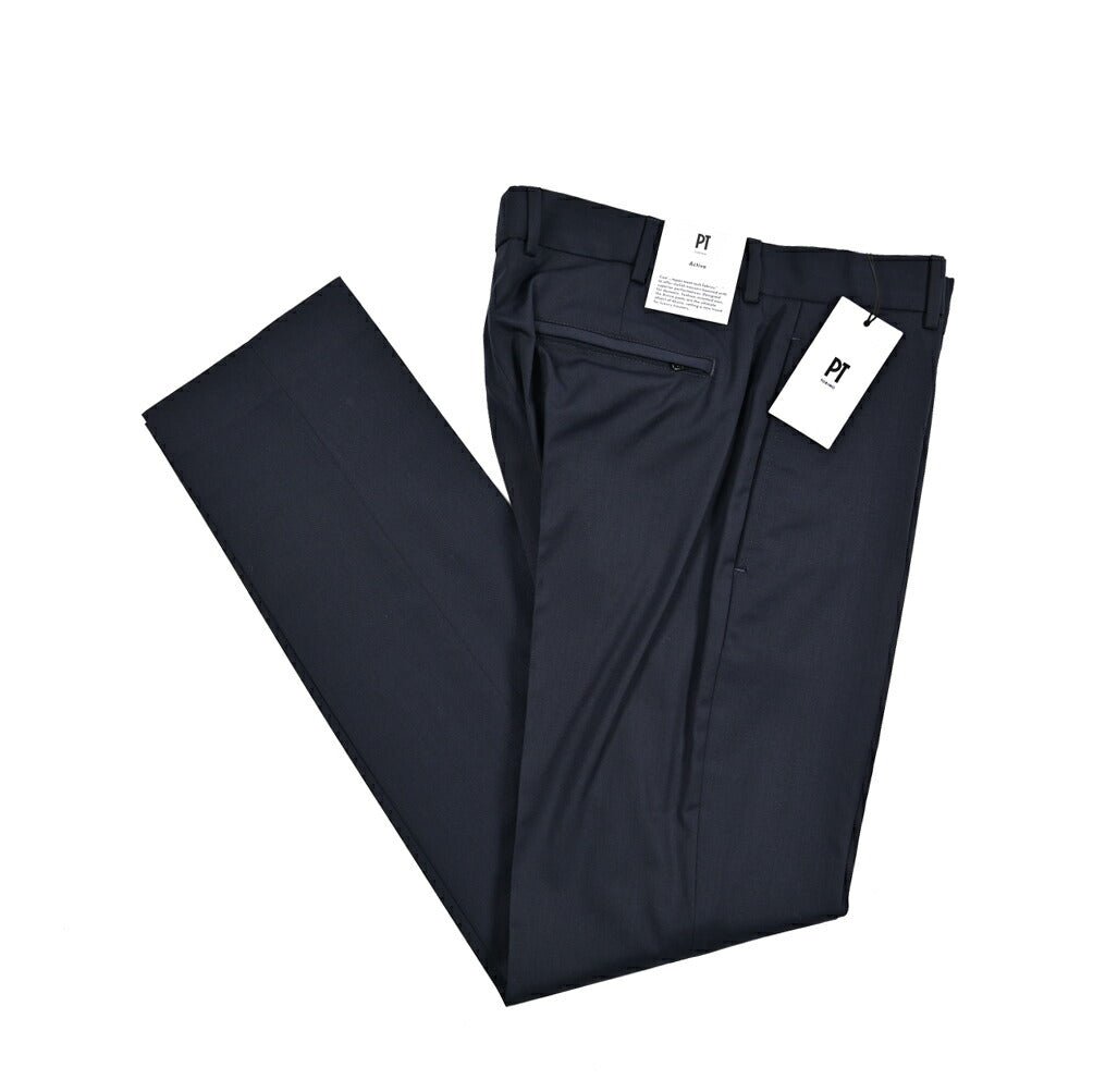 25 - 26AW PT TORINO Active "EPSILON" ナイロン混ウール テーパードイージーパンツ｜430721-46｜GUARDAROBA MILANO OFFICIAL STORE