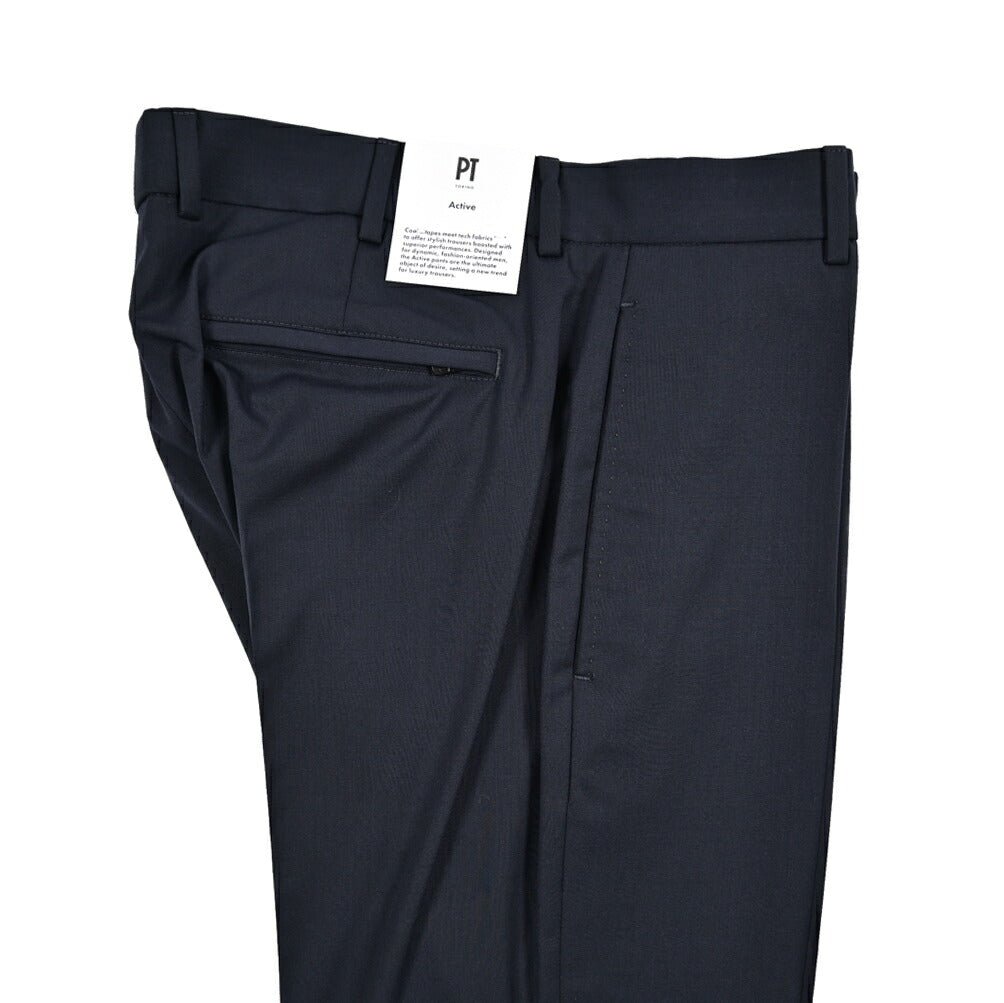 25 - 26AW PT TORINO Active "EPSILON" ナイロン混ウール テーパードイージーパンツ｜430721-46｜GUARDAROBA MILANO OFFICIAL STORE