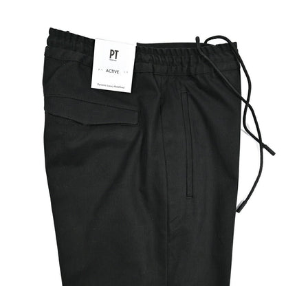 25 - 26AW PT TORINO Active OMEGA モダール混コットン ドローコード付きストレッチパンツ｜430832-48｜GUARDAROBA MILANO OFFICIAL STORE