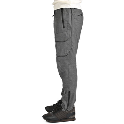 25 - 26AW PT TORINO Active "THETA" 高機能ストレッチウール ドローコード付きテックカーゴパンツ (TECHNO WASHABLE WOOL)｜425611 - 44｜GUARDAROBA MILANO OFFICIAL STORE