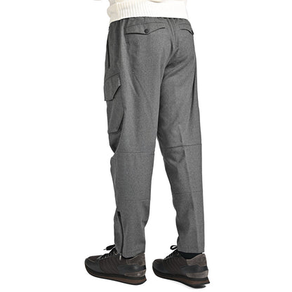 25 - 26AW PT TORINO Active "THETA" 高機能ストレッチウール ドローコード付きテックカーゴパンツ (TECHNO WASHABLE WOOL)｜425611 - 44｜GUARDAROBA MILANO OFFICIAL STORE