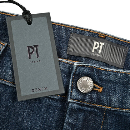 25 - 26AW PT TORINO "CHINO" LORD カシミヤ混コットン ワンタックデニムスラックス｜426285 - 28｜GUARDAROBA MILANO OFFICIAL STORE