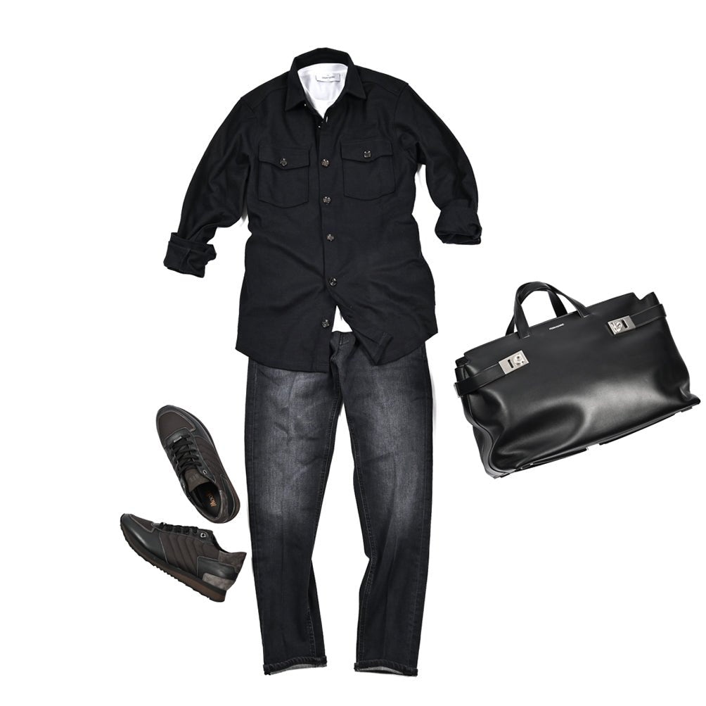25 - 26AW PT TORINO DENIM "INDIE" ストレッチデニム スリムテーパードジーンズ｜424820 - 28｜GUARDAROBA MILANO OFFICIAL STORE