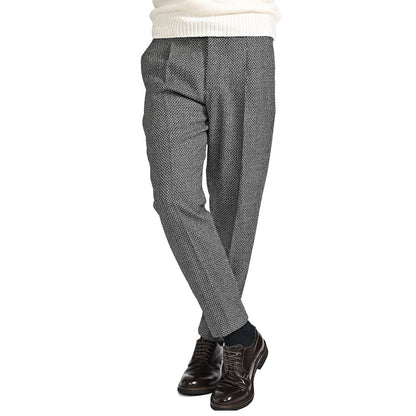 25 - 26AW PT TORINO Edge "REBEL FIT" ヴァージンウール100% ワンタックリラックステーパードパンツ｜425636 - 44｜GUARDAROBA MILANO OFFICIAL STORE