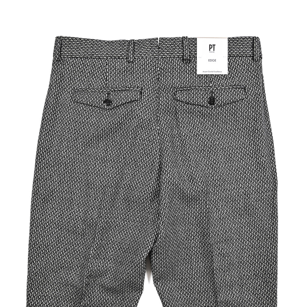 25 - 26AW PT TORINO Edge "REBEL FIT" ヴァージンウール100% ワンタックリラックステーパードパンツ｜425636 - 44｜GUARDAROBA MILANO OFFICIAL STORE