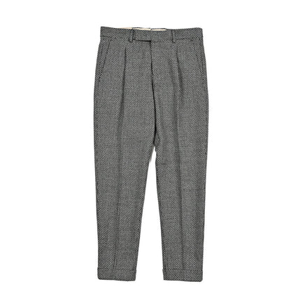 25 - 26AW PT TORINO Edge "REBEL FIT" ヴァージンウール100% ワンタックリラックステーパードパンツ｜425636 - 44｜GUARDAROBA MILANO OFFICIAL STORE