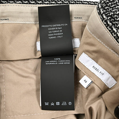 25 - 26AW PT TORINO Edge "REBEL FIT" ヴァージンウール100% ワンタックリラックステーパードパンツ｜425636 - 44｜GUARDAROBA MILANO OFFICIAL STORE