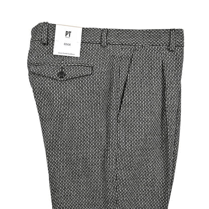 25 - 26AW PT TORINO Edge "REBEL FIT" ヴァージンウール100% ワンタックリラックステーパードパンツ｜425636 - 44｜GUARDAROBA MILANO OFFICIAL STORE