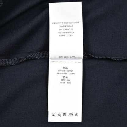 25 - 26AW PT TORINO シルク混コットン クルーネック半袖Tシャツ｜426601 - 44｜GUARDAROBA MILANO OFFICIAL STORE