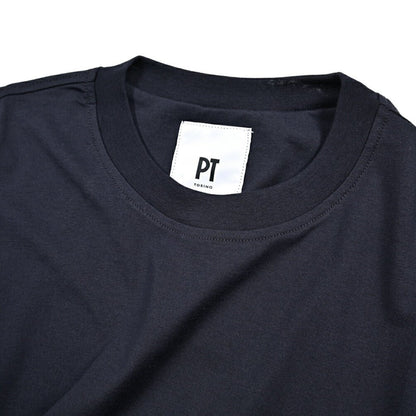 25 - 26AW PT TORINO シルク混コットン クルーネック半袖Tシャツ｜426601 - 44｜GUARDAROBA MILANO OFFICIAL STORE