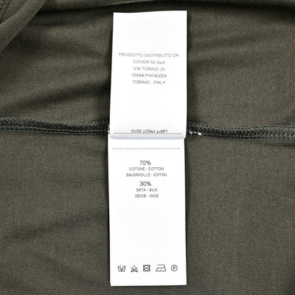 25 - 26AW PT TORINO シルク混コットン クルーネック半袖Tシャツ｜426642 - 44｜GUARDAROBA MILANO OFFICIAL STORE