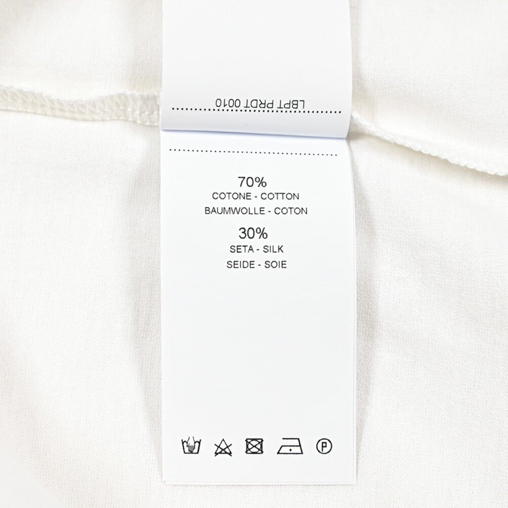 25 - 26AW PT TORINO シルク混コットン クルーネック半袖Tシャツ｜427432-46｜GUARDAROBA MILANO OFFICIAL STORE