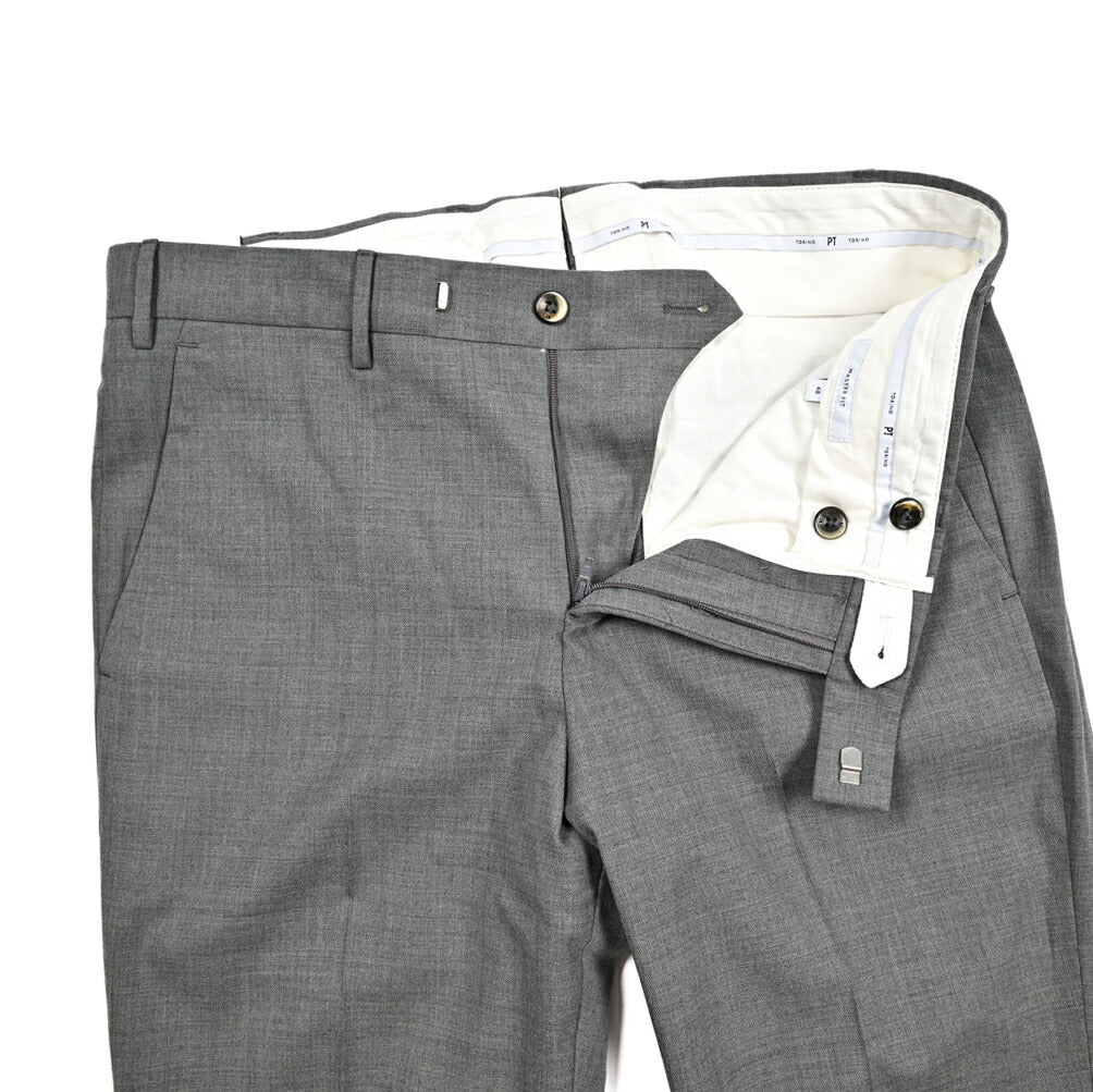 25 - 26AW PT TORINO TRAVELLER "MASTER FIT" ストレッチウール テーパードスラックス｜426413 - 44｜GUARDAROBA MILANO OFFICIAL STORE